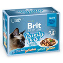 BRIT Premium Cat Jemné filé v omáčke Family Tale 12 x 85 g