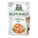 BRIT Care Cat filety v želé s tuniakom 24 x 85 g