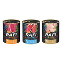 DOLINA NOTECI RAFI Mix chuť (kačica, prepelica, jahňacie) 36x400g