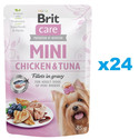 BRIT Care Mini Pouch Chicken & Tuna 24x85g