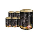 DOLINA NOTECI PIPER mokré krmivo pre dospelé psy s kuracími srdiečkami a hnedou ryžou 24x400 g
