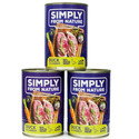 SIMPLY FROM NATURE Kačica s mrkvou 3x 400 g konzerva pre psy