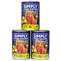 SIMPLY FROM NATURE Kozí maso a brambory 3 x 400 g konzervy pro psy