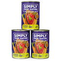 SIMPLY FROM NATURE Konské mäso, ľanové semienko a mrkva 3 x 400 g konzervy pre psy