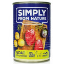 SIMPLY FROM NATURE Koza so zemiakmi 400 g mokré krmivo pre psov všetkých vekových kategórií 400 g