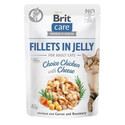 BRIT Care filé v Jelly Choice Chicken&Cheese 24x 85 g Chicken & Cheese