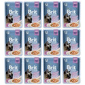 BRIT Premium Filety v lososovej šťave pre kastrované dospelé mačky 24x 85 g
