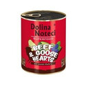 Dolina Noteci Superfood hovädzie a husacie srdce 800 g konzerva pre psov