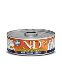 N&D Cat lamb & pumpkin & blueberry 80g