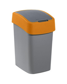 CURVER FLIP BIN odpadkový kôš 25 l sivá/oranžová