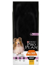 PURINA PRO PLAN Dog Adult All Size Performance 14 kg
