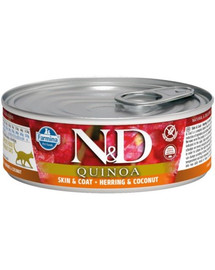 N&D Cat QUINOA Adult Herring & Coconut 80g