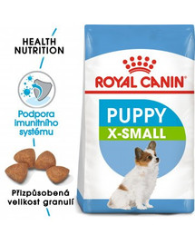 ROYAL CANIN X-Small Puppy 1,5 kg granúl pre trpasličie šteňatá