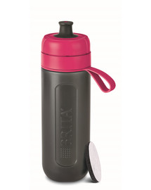 BRITA ​Filtračná fľaša na vodu Fill&Go Active 0,6 l růžová