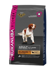 EUKANUBA Adult Small & Medium Breeds Lamb & Rice 2 x 12 kg