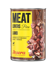 Josera Meatlovers Pure konzervy pre psov s citlivým bruchom 6 x 400 g