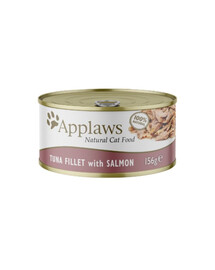 APPLAWS Filet z mačky s tuniakom a lososom 156 g