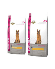 EUKANUBA Adult Breeds Specific German Shepherd Chicken 2 x 12 kg