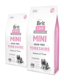 BRIT Care Grain Free Mini Yorkshire  set 2 x 7 kg