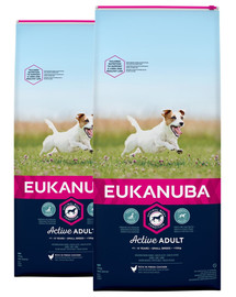 EUKANUBA Adult Small Breed 2 x 15kg