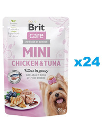 BRIT Care Mini Pouch Chicken & Tuna 24x85g