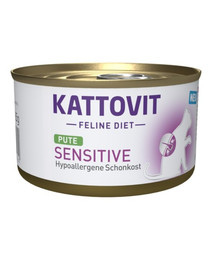 KATTOVIT Feline Diet Sensitive Krútenie 85 g