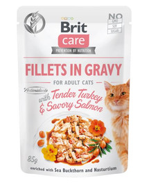BRIT Care Filety v želé v omáčke pre mačky 24 x 85 g