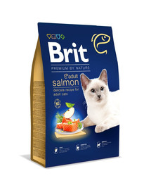BRIT Cat Premium by Nature Adult losos 1,5 kg