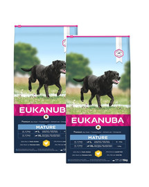EUKANUBA Senior Large Breeds Chicken 2 x 15kg