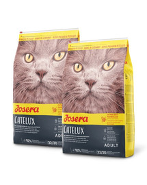 JOSERA Cat catelux s kačacou príchuťou a zemiakmi 2 x 10 kg