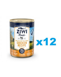 ZIWIPEAK Dog Chicken 12 x 390 g