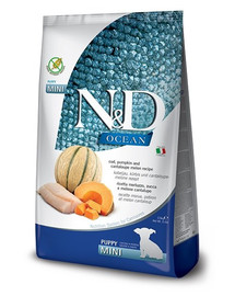 N&D Ocean Puppy Mini Codfish & Pumpkin & Melon 2,5 kg