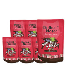 DOLINA NOTECI Superfood Zverina a hovädzie mäso 10x85g