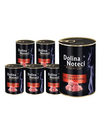 DOLINA NOTECI Cat Premium Teľacie mäso 12x400 g