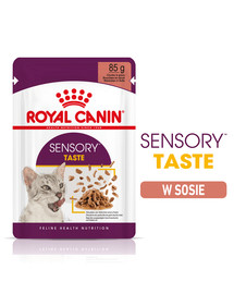 ROYAL CANIN Sensory Taste Gravy 24x85 g kúsky v šťave pre dospelé mačky
