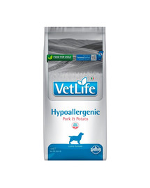 FARMINA Vet Life Natural Dog Hypo Pork & Potato 12kg