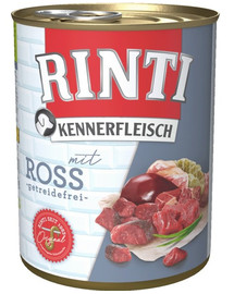 RINTI Kennerfleisch Konské mäso 6 x 800g + taška ZDARMA