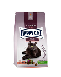 HAPPY CAT Sterilizované granule Atlantik-Lachs 10 kg pre kastrované mačky