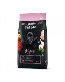 FITMIN Dog For Life Puppy 12 kg krmivo pro šteňata