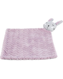 TRIXIE JUNIOR mäkká deka s hračkou, 55 x 40 cm fialová/šedá