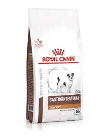 ROYAL CANIN Veterinary Gastrointestinal Low Fat Small Dog 8kg diétne krmivo pre malé plemená