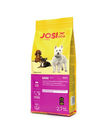 JOSERA JosiDog Mini 2,7 kg pre psov malých plemien