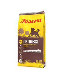 JOSERA Optiness 12,5 kg, vhodné pre dospelých psov stredných a veľkých plemien