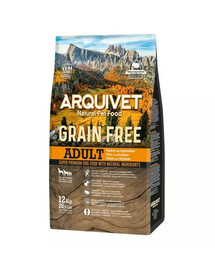 ARQUIVET Grain Free Adult Krůtí maso se zeleninou 12 kg