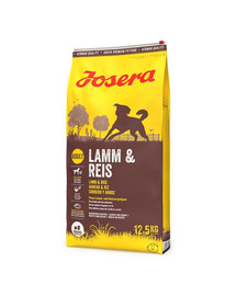 JOSERA Lamm&Reis 12,5 kg pre dospelých psov s jahňacinou | Maxandmrau.sk