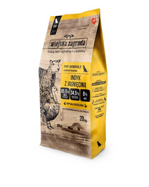 WIEJSKA ZAGRODA Indyk z jagnięciną chrupki M 20kg
