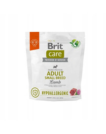 BRIT CARE Hypoallergenic Adult Small Breed Lamb 1kg