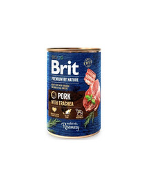 BRIT Premium by Nature Pork with Trachea 400 g