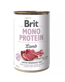 BRIT Mono Protein Lamb 400 g Monoproteínové jahňacie krmivo