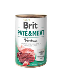 BRIT Pate&Meat Venison 400g